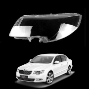 Sticlă far stânga pentru Skoda Superb 2 (2009-2012)