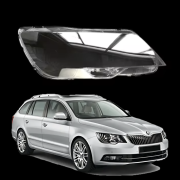 Sticlă far stânga pentru Skoda Superb 2 Facelift (2013-2015)