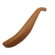 Capac din piele, culoare cognac, pentru mânerul interior al ușii din stânga la BMW Seria 5 G30 G31 G38 F90 (M5)