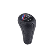Nucă pentru schimbător de viteze din piele perforată M Performance, cu 5 viteze, pentru BMW Seria E - DZ071