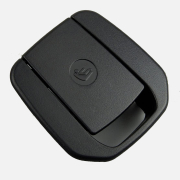 Capac negru complet pentru isofix / isofix la BMW Seria 1, Seria 3, X1 E81 E82 E87 F20 E90 E91 E92 E93 E84