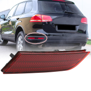 Reflector pentru bara de protecție spate la VW Touareg 7P Facelift (2014–2018), Stânga, secțiune scurtă