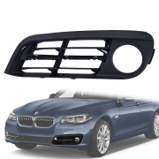Grilă pentru proiector stânga, pentru ornament scurt, BMW Seria 5 F10 F11 LCI / Facelift (2013-2017)