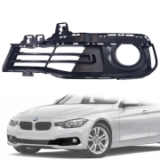 Grilă pentru proiector stânga în bara față BMW Seria 3 F30 F31 LCI / Facelift (2014-2019)