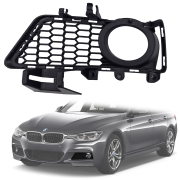 Grilă pentru proiector stânga pentru BMW Seria 3 F30 F31 LCI / Facelift pachet M (2014-2019)
