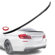 Spoiler portbagaj spate stil M Performance pentru BMW seria 5 F10 (2010-2017), negru lucios
