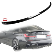 Spoiler pentru buza portbagaj stil M Performance pentru BMW seria 3 G20 (2020+), negru lucios