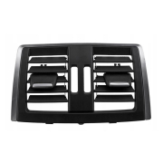 Grilă / conductă de aer spate pentru BMW 1 2 3 4 F20 F30 F32 F36 Neagră cu crom