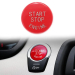 Buton/ornament pentru buton start-stop cu sistem OFF pentru BMW Seria F 3 5 7 X F30 F10 F11 F01, Rosu
