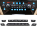 Butoane de control al aerului condiționat pentru BMW 5 6 7 F10 F01 F11 F06 F07, 14 buc