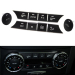 Butoane de control al aerului condiționat Mercedes-Benz W204 X204 C / GLK, 10 buc Model A