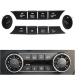 Set 8 bucăți butoane pentru climatizare, Model A, pentru Mercedes ML GL GLE GLS W166 X166 W292 (2012-2019)