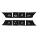 Butoane climatizare pentru Mercedes W166 W292 ML GL GLE GLS, 8 buc Model F