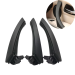 Set mânere negre pentru BMW Seria 3 E90/E91, 6 piese cu elemente de fixare