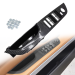 Panou din 2 piese fără funcție de rabatare a oglinzilor electrice pentru BMW Seria 3 E90/E91, carbon, 35,5 cm