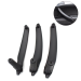 Set de 3 mânere interioare negre pentru BMW X5/X6 E70/E71, piese interioare