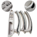 Set complet mânere interioare pentru toate ușile BMW X5 X6 E70 E71, gri