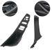 Set de mânere interioare față pentru BMW seria 5 F10 F11, negre, piese interioare