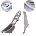 Set de mânere interioare față pentru BMW Seria 5 F10 F11, gri, piese interioare, fără retractare