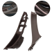 Set de mânere interioare față pentru BMW Seria 5 F10 F11, moka, piese interioare, fără retractare