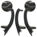 Set de 3 mânere interioare complete pentru BMW X5 X6 F15 F16, negre