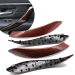 Set capace interioare pentru mânere BMW Seria 3 4 (modele F, 2013–2018), rosu-maro si carbon