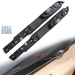Set mânere frontale interioare complete pentru BMW Seria 7 F01/F02, negre