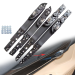 Set mânere interioare uși pentru BMW seria 7 F01, negre