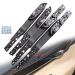 Set mânere interioare uși pentru BMW seria 7 F02, negre