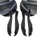 Set mânere interioare ușă pentru BMW Seria 5 G30 G31 G38 M5 F90, negru, piese interioare