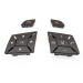Butoane pentru volan pentru Mercedes-Benz W204 W212 W207 X204 W246 W218 W176 W172 A/B/C/E/GLK/CLA, Moka