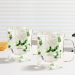 Set 2 buc. pahare armonice cu pereți dubli „White Blossom”, 400 ml