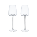 Set de 2 pahare de cristal pentru vin - 340 ml, universale pentru vin alb, roșu și rose