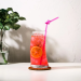 Pahar de sticlă Twist pentru apă, cocktailuri și bere cu design curbat, 500 ml
