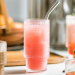 Pahar de sticlă stilat pentru cocktailuri, sucuri și apă cu suprafață în relief, 360 ml
