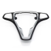 Panou volan pentru Mercedes A B C E V class CLA CLS GLA GLC GLE VITO, Negru cu crom