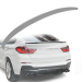 Spoiler pentru portbagaj model B pentru BMW X4 F26 (2014-2018), negru lucios