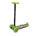 Trotinetă pentru copii cu 3 roți luminoase, verde/multicolor, TR019
