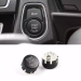 Buton/ornament pentru buton start-stop cu sistem OFF pentru BMW Seria F 3 5 7 X F30 F10 F11 F01, Negru