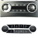 Set 10 bucăți butoane de control al climatizării Model B pentru Mercedes C-Class GLK W204 X204 (2007-2015)