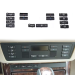 Butoane pentru climatronic, 14 bucăți, pentru BMW Seria 5 E39 X5 E53 (1996-2006)