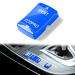Buton Sport / Eco Pro, albastru, pentru BMW Seria 1 2 3 4 F20 F21 F30 F31 F32 F33 F34 F35 F36