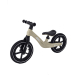 Bicicletă de echilibru (fără pedale) pentru copii cu anvelope gonflabile și șa reglabilă – bej deschis