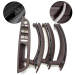 Set complet mânere interioare pentru toate ușile BMW X5 X6 E70 E71, moka