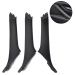 Set BMW F10 negru – 3 bucăți mânere interioare