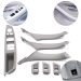 Set complet de mânere interioare pentru BMW Seria 5 F10 F11, gri, piese interioare