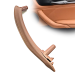 Mâner interior drept Șampanie pentru BMW X5 X6 F15 F16, 2 piese