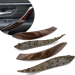 Set capace interioare pentru mânere BMW Seria 3 4 (modele F, 2013–2018), maro-mahon