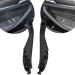 Set mânere interioare față pentru BMW Seria 5 G30 G31 G38 M5 F90, negru, piese interioare