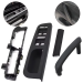 Set mânere negre pentru ușile din față la VW Passat B5 B5.5 (1996–2005), cu 4 geamuri electrice